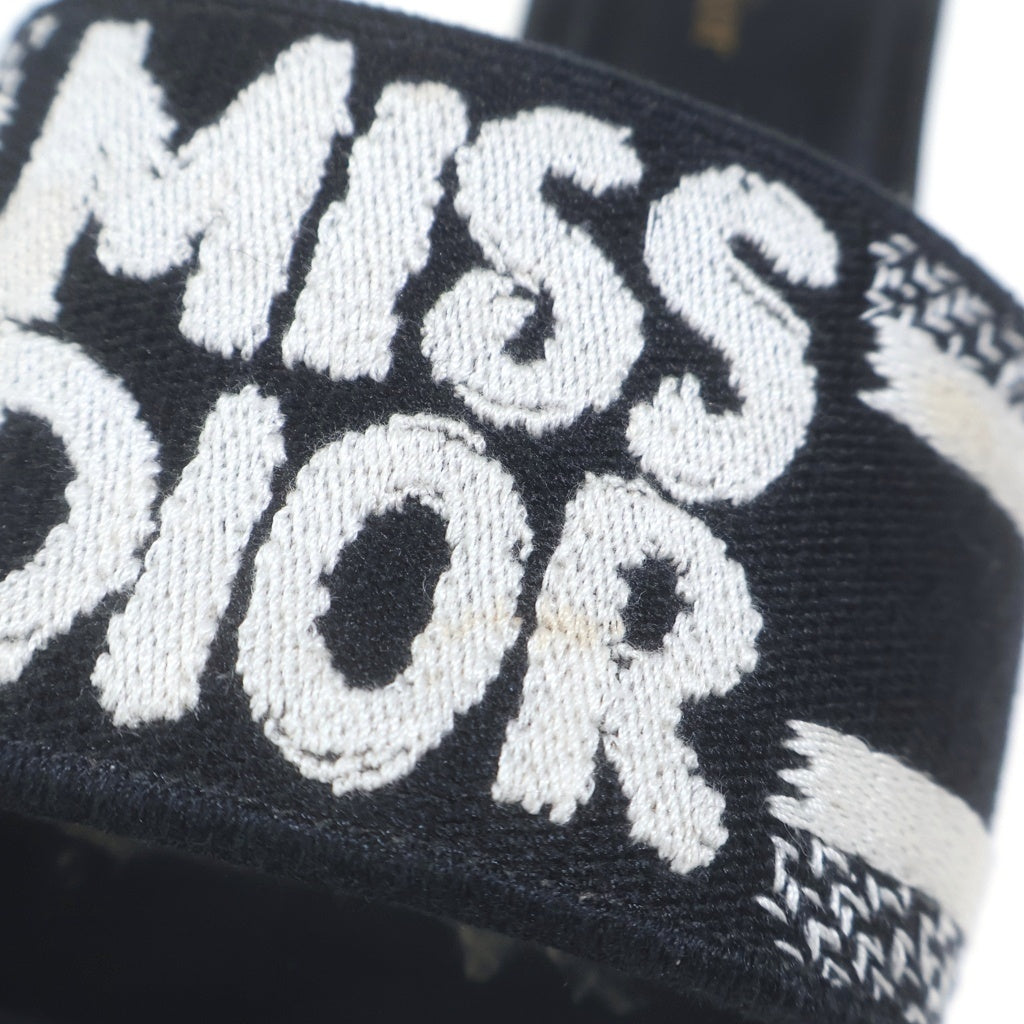 Christian Dior(クリスチャンディオール) Miss Dior ミュールサンダル ブラック レディース