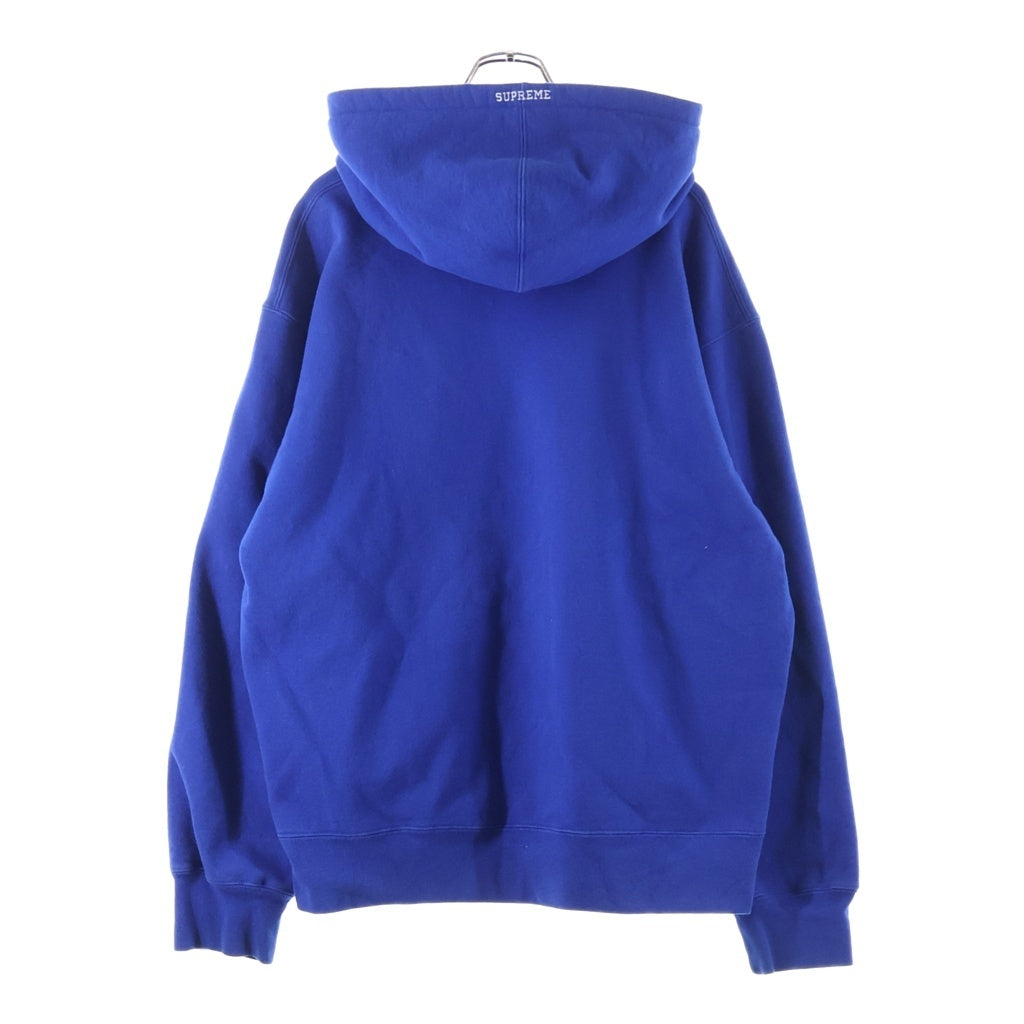 SUPREME(シュプリーム) 22AW S Logo Hooded Sweatshirt ロゴエンブロイダリー フーデッド スウェット プルオーバーパーカー ブルー -