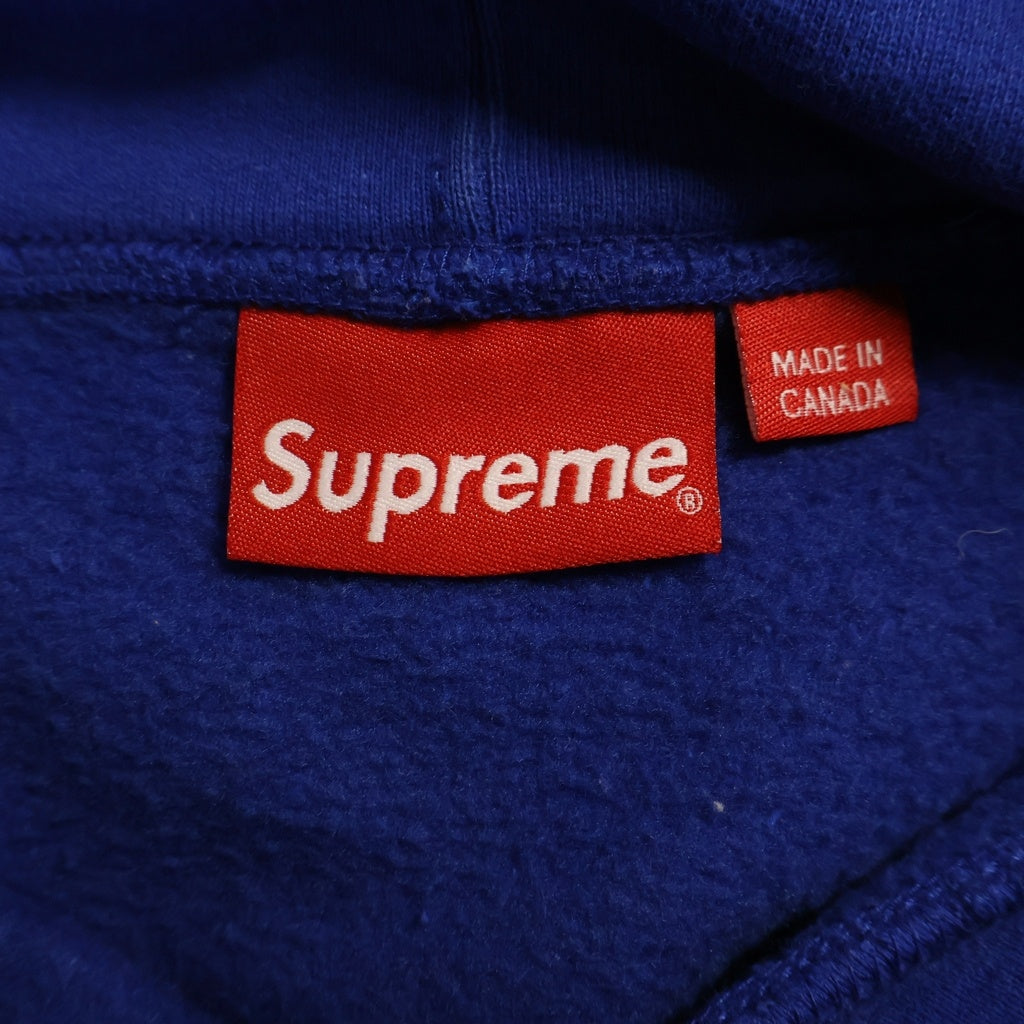 SUPREME(シュプリーム) 22AW S Logo Hooded Sweatshirt ロゴエンブロイダリー フーデッド スウェット プルオーバーパーカー ブルー -