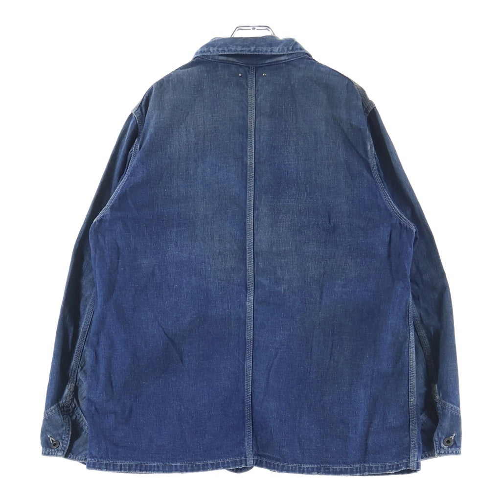 MINEDENIM(マインデニム) G.Nep Denim Liner Coverall JKT デニムカバーオールジャケット インディゴ 2410-8001-85-012