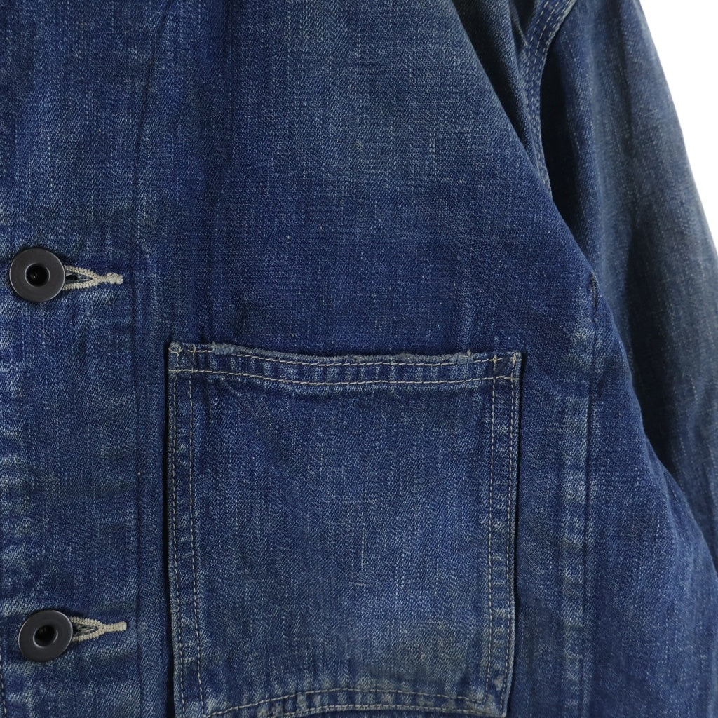 MINEDENIM(マインデニム) G.Nep Denim Liner Coverall JKT デニムカバーオールジャケット インディゴ 2410-8001-85-012