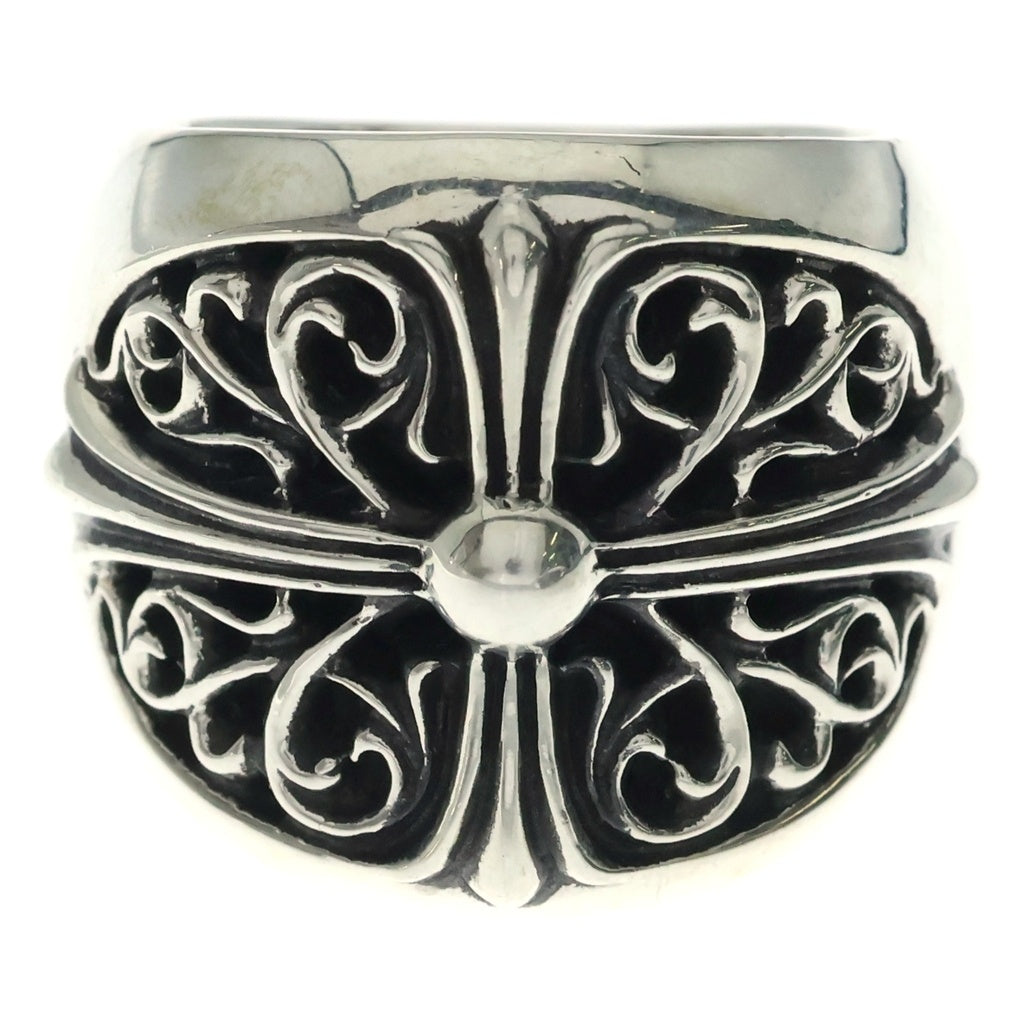 CHROME HEARTS(クロムハーツ) CLASSIC OVAL クラシックオーバルクロス リング シルバー BCA340