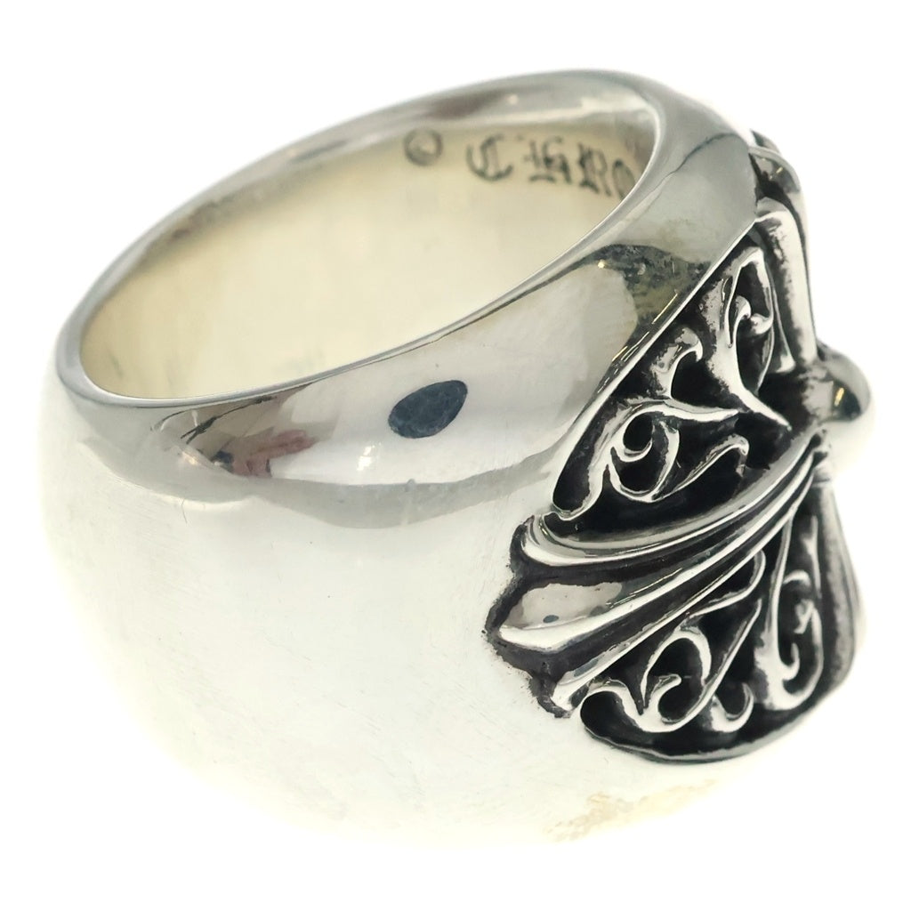 CHROME HEARTS(クロムハーツ) CLASSIC OVAL クラシックオーバルクロス リング シルバー BCA340