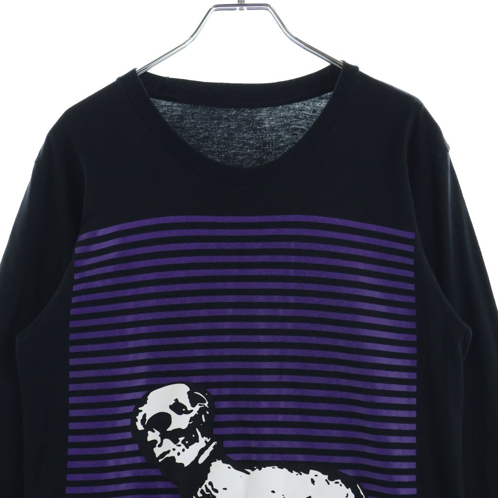 CHROME HEARTS(クロムハーツ) FOTI DOG Tシャツ ロングスリーブ 長袖Tシャツ カットソー ブラック