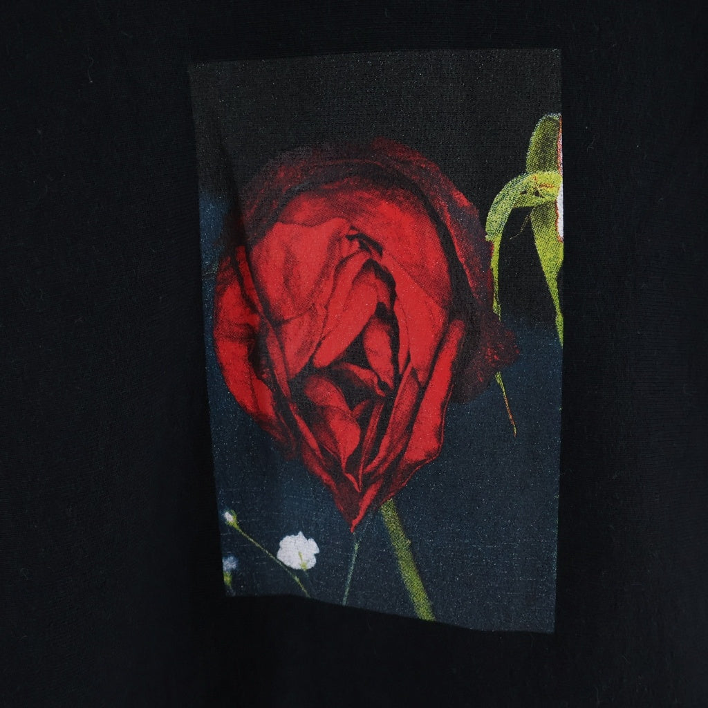 SUPREME(シュプリーム) 16AW Araki Rose Hooded Sweatshirt×荒木経惟 アラーキーローズプリントスウェットプルオーバーフーディ スウェットパーカー ブラック