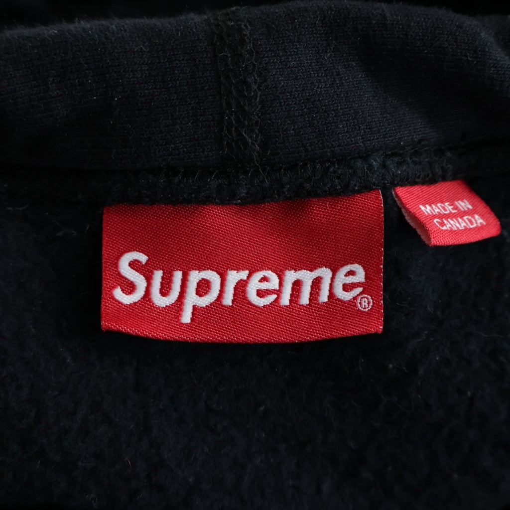 SUPREME(シュプリーム) 16AW Araki Rose Hooded Sweatshirt×荒木経惟 アラーキーローズプリントスウェットプルオーバーフーディ スウェットパーカー ブラック