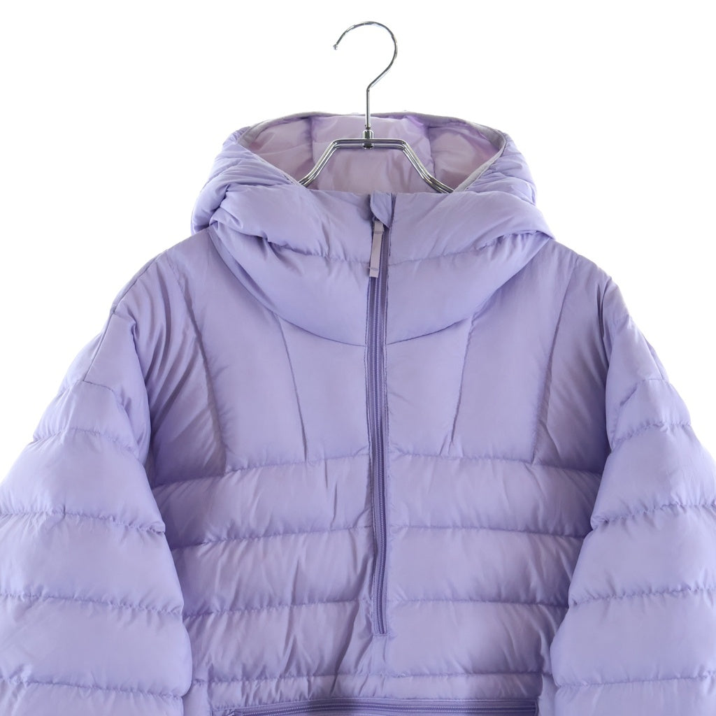 SUPREME(シュプリーム) 24AW Micro Down Pullover マイクロ ボックスロゴ フーデッド ハーフジップアップ ダウンジャケット パープル
