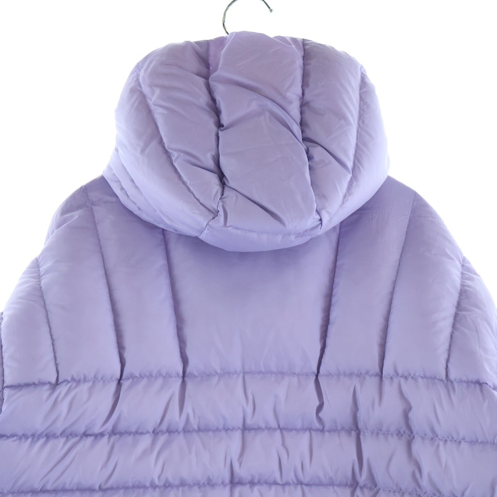 SUPREME(シュプリーム) 24AW Micro Down Pullover マイクロ ボックスロゴ フーデッド ハーフジップアップ ダウンジャケット パープル