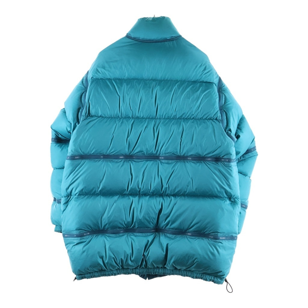YOKE(ヨーク) 23AW MULTI DETACHABLE RV DOWN JACKET ジップアップ リバーシブル ダウンジャケット ライトグリーン YK23FW0529B