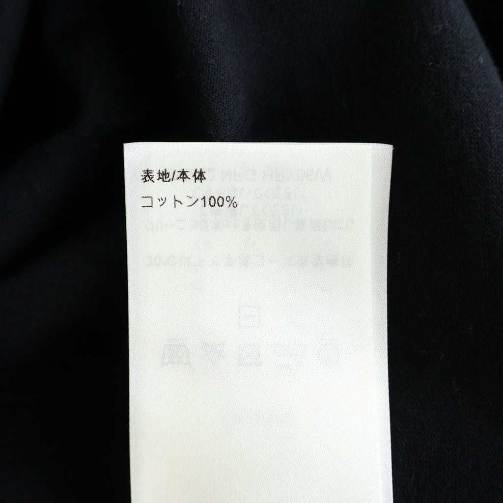 LOUIS VUITTON(ルイヴィトン) 22SS ビーズロゴ立体刺繍 半袖Tシャツ カットソー クルーネック ブラック HPY86W