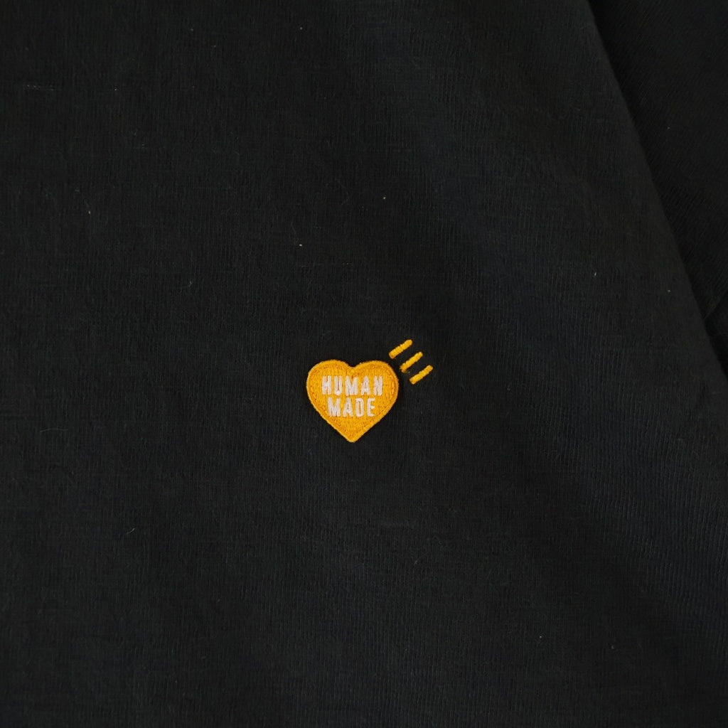HUMAN MADE(ヒューマンメイド) 渋谷限定 ラビット プリントデザイン クルーネック半袖Tシャツ カットソー ブラック