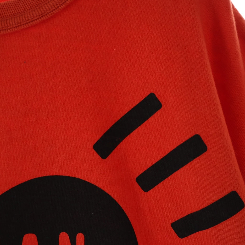 HUMAN MADE(ヒューマンメイド) Color T-Shirt Red フロントプリント クルーネック半袖Tシャツ カットソー レッド