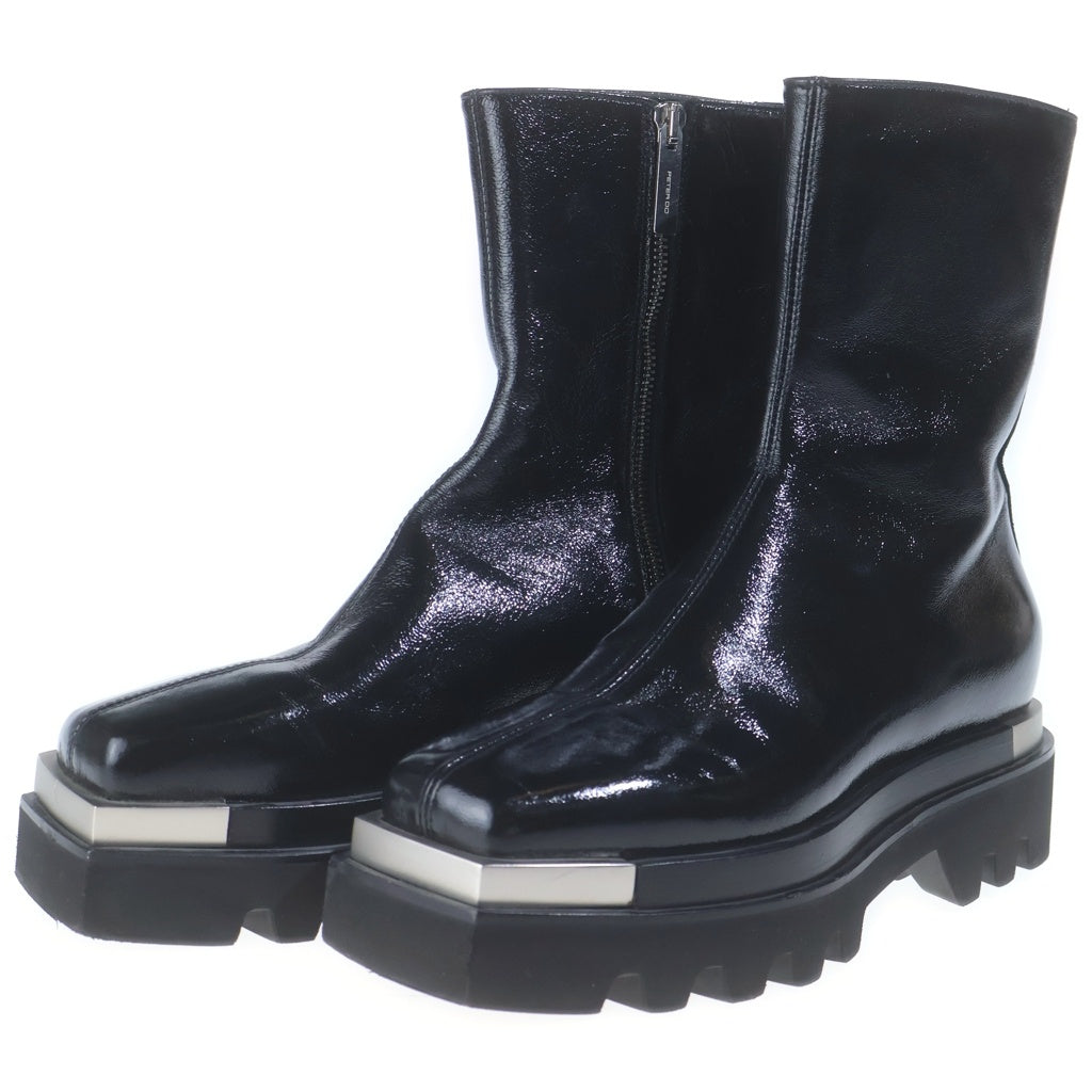 Peter Do(ピーター ドゥ) LEATHER COMBAT BOOTS レザー コンバットブーツ ブラック