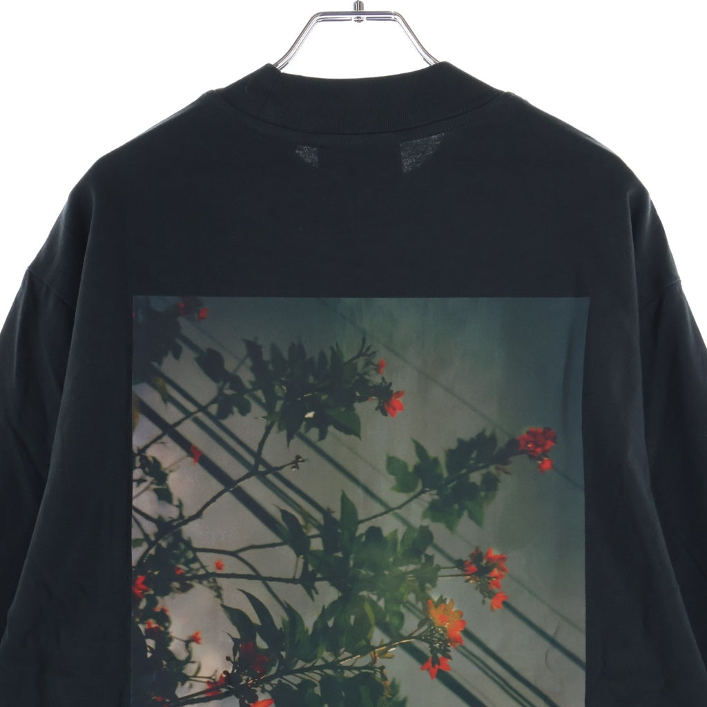 FEAR OF GOD ESSENTIALS(フィアオブゴッド エッセンシャルズ) L/S T-SHIRT カレッジロゴ 長袖Tシャツ ロンT ブラック