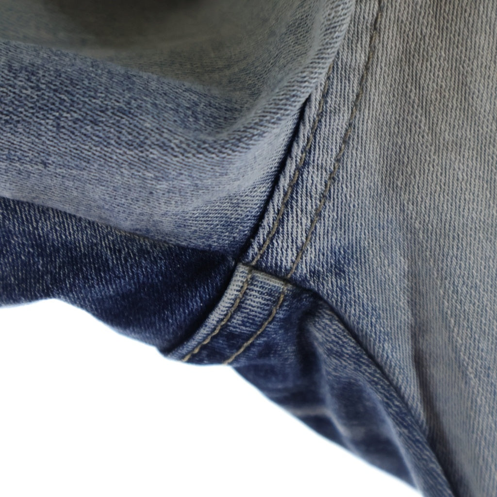 DRKSHDW(ダークシャドウ) 24AW Double Jumbo Cargo Belas ダブルジャンボカーゴベラ デニムカーゴパンツ インディゴ DS02D2324-SKY