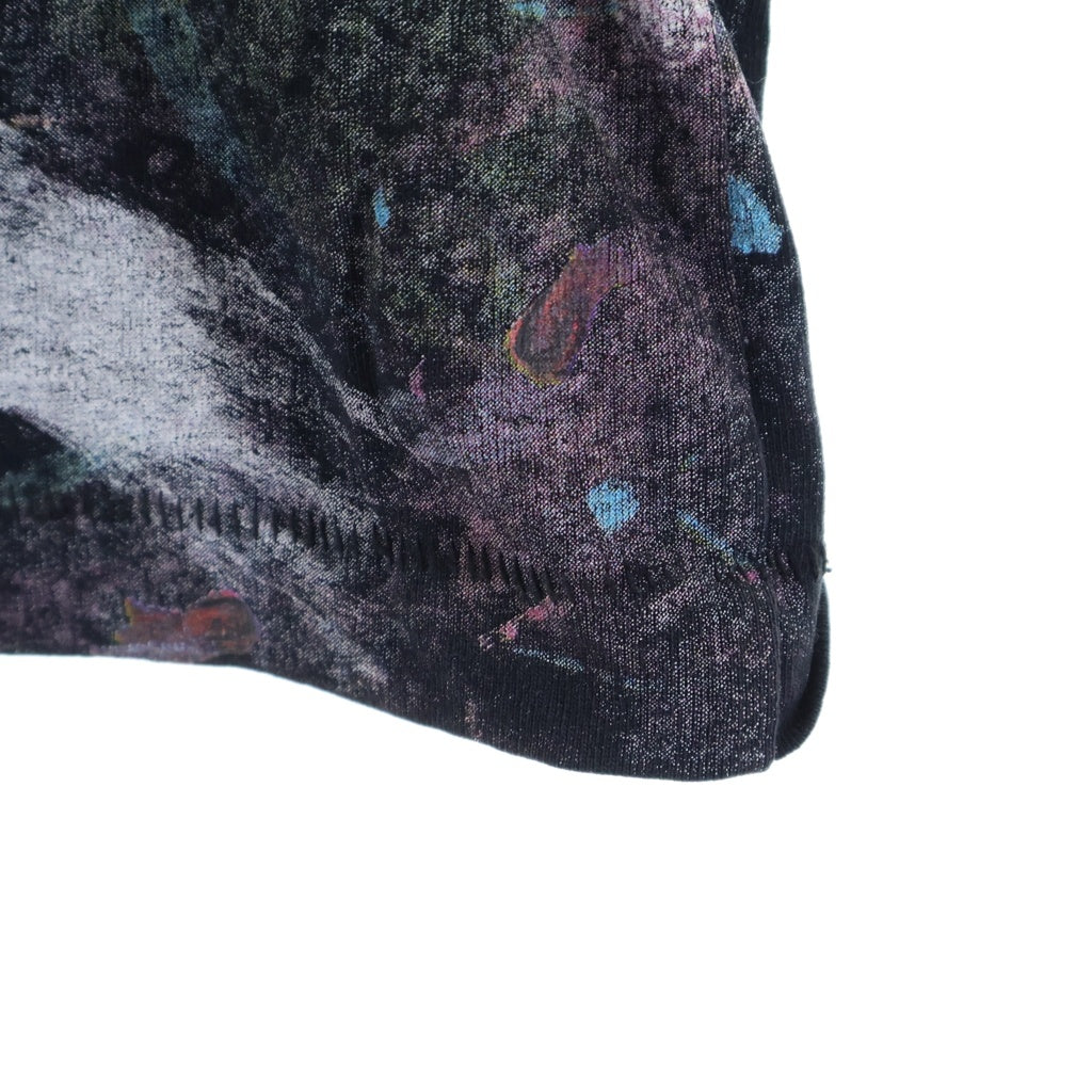 OFF-WHITE(オフホワイト) 17AW Galaxy Brushed T-Shirt ギャラクシー ブラッシュド 半袖Tシャツ ブラック OMAA002F17620017