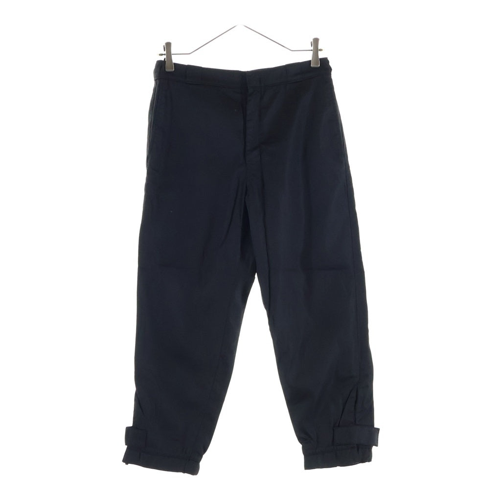 PRADA(プラダ) Nylon Jogger Pants トライアングルロゴ ナイロンジョガーパンツ ブラック DNA893 S201 I18