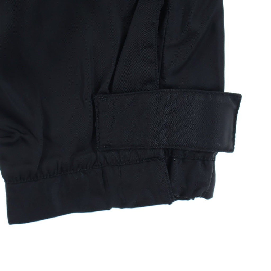 PRADA(プラダ) Nylon Jogger Pants トライアングルロゴ ナイロンジョガーパンツ ブラック DNA893 S201 I18
