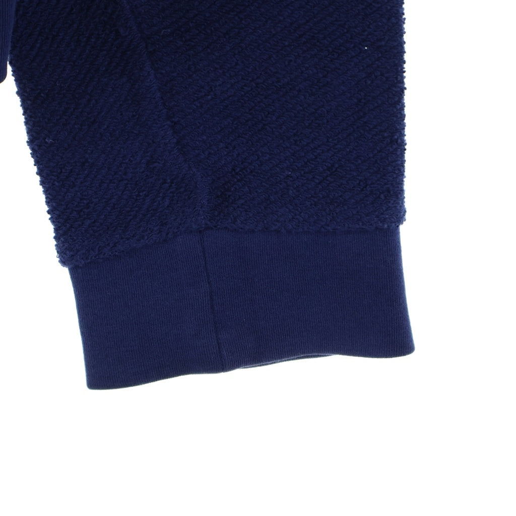 LOEWE(ロエベ) Anagram Zipper Sweatshirt アナグラムジップデザイン クルーネックスウェットトレーナー ネイビー H6189340CR