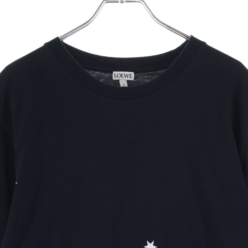 LOEWE(ロエベ) Star T-Shirt スタープリント 半袖Tシャツ ブラック H6289340CR