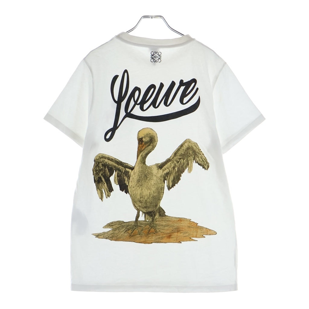 LOEWE(ロエベ) Bird Print Anagram T-Shirt バード アナグラム 半袖Tシャツ ブラック S6199720CR