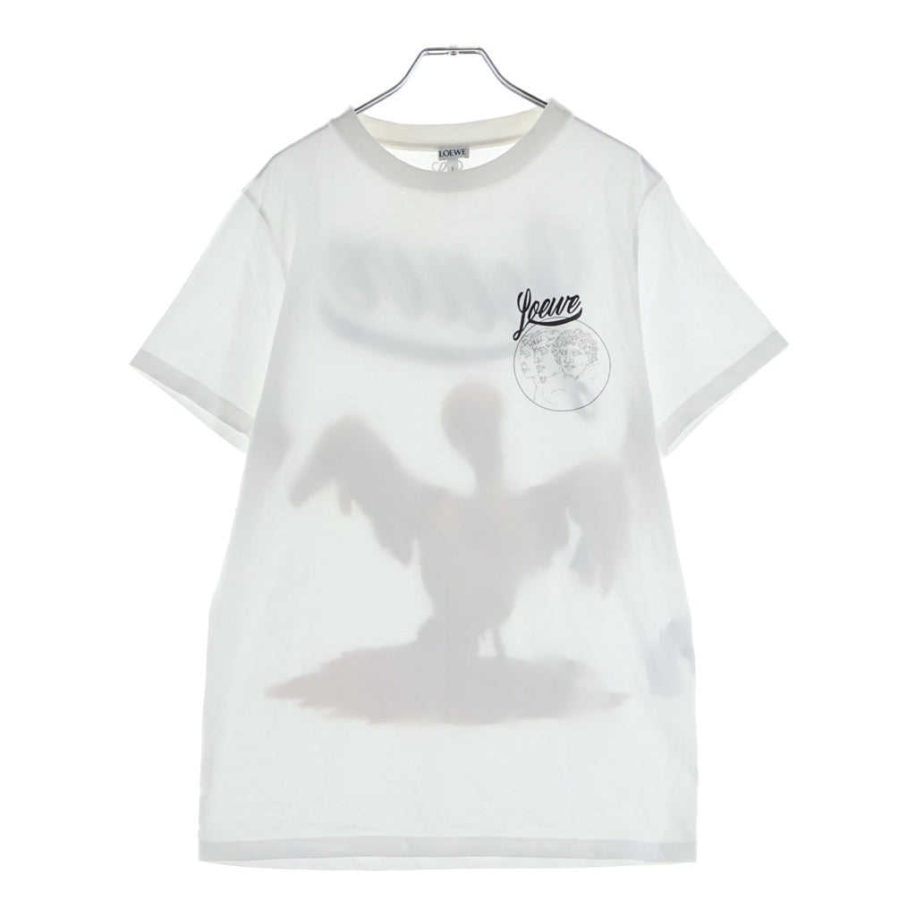 LOEWE(ロエベ) Bird Print Anagram T-Shirt バード アナグラム 半袖Tシャツ ブラック S6199720CR