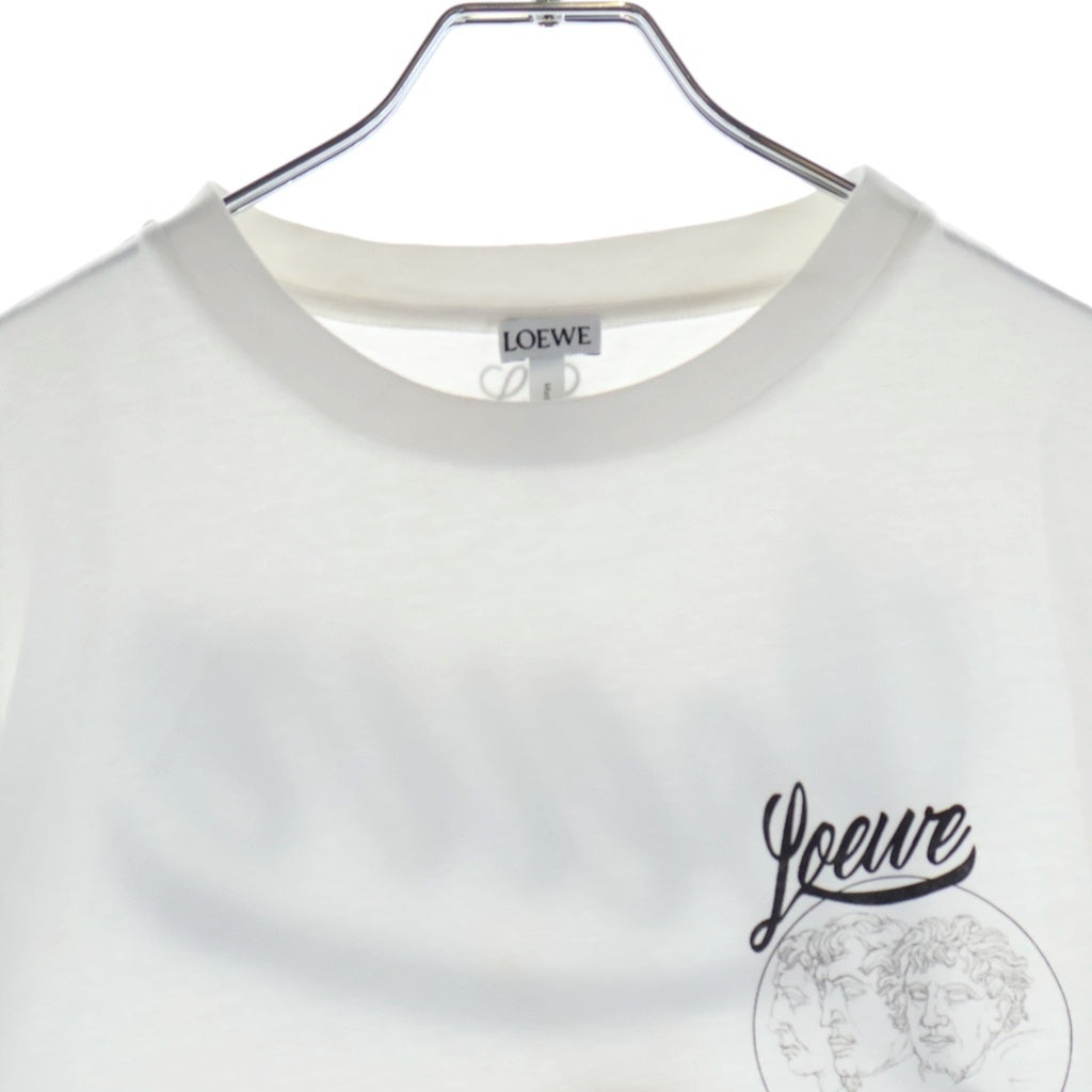 LOEWE(ロエベ) Bird Print Anagram T-Shirt バード アナグラム 半袖Tシャツ ブラック S6199720CR