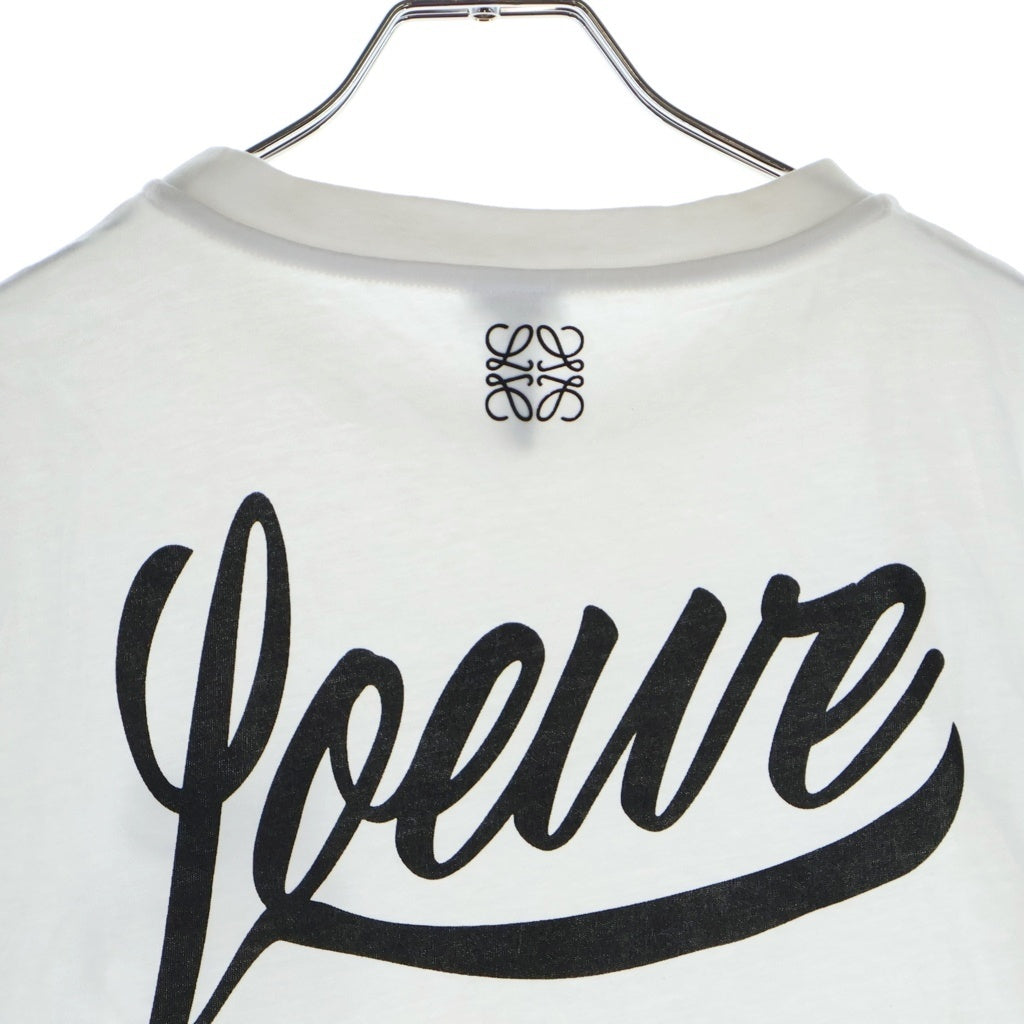 LOEWE(ロエベ) Bird Print Anagram T-Shirt バード アナグラム 半袖Tシャツ ブラック S6199720CR
