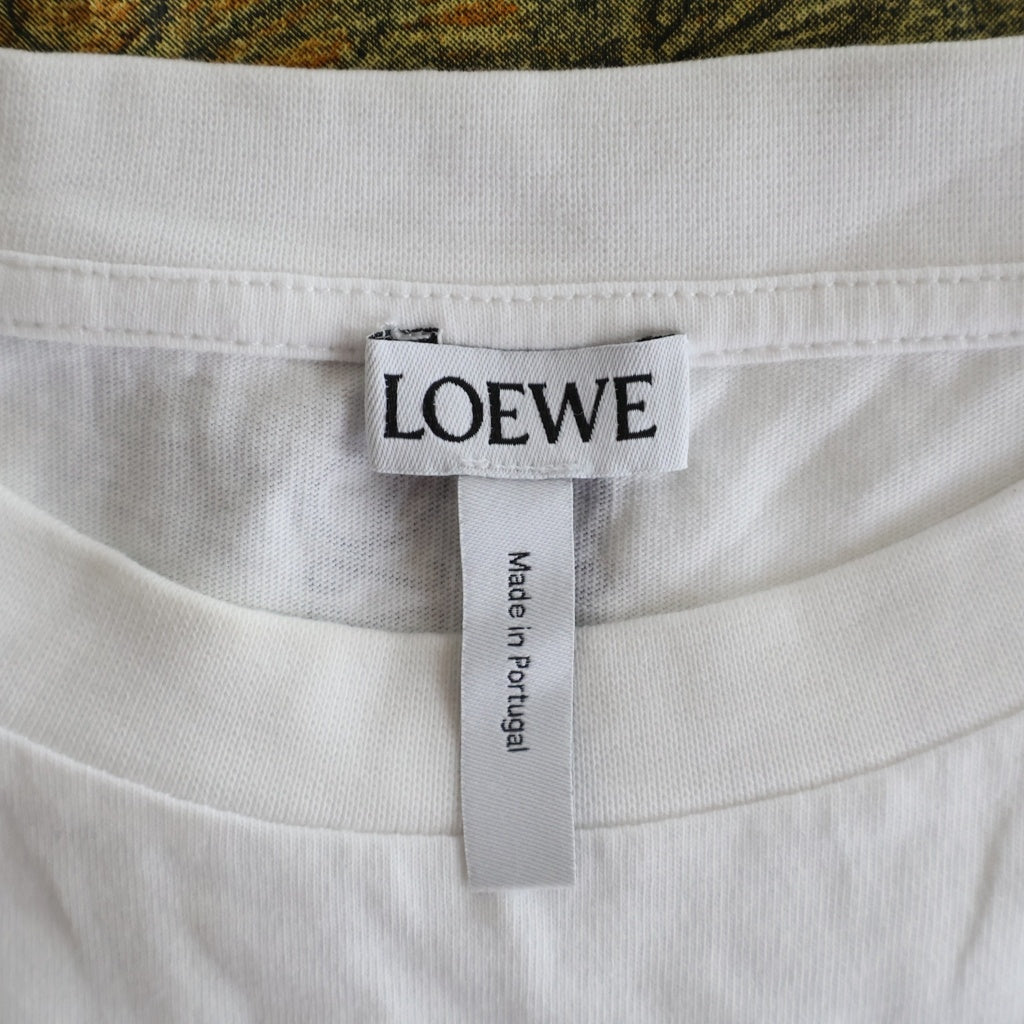 LOEWE(ロエベ) Bird Print Anagram T-Shirt バード アナグラム 半袖Tシャツ ブラック S6199720CR