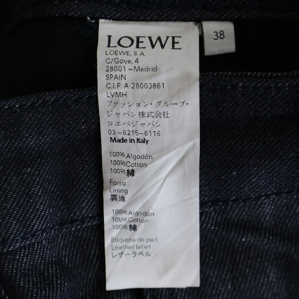 LOEWE(ロエベ) Fisherman Jeans デニムパンツ ジーンズ インディゴ D2172110UN