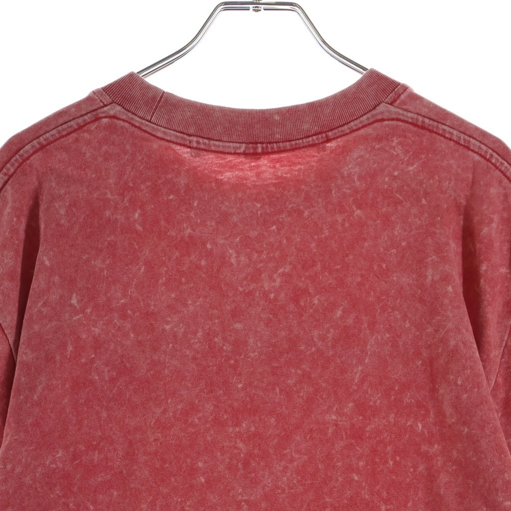 ALEXANDER WANG(アレキサンダーワン) Acid T-Shirt フェード加工 半袖Tシャツ レッド