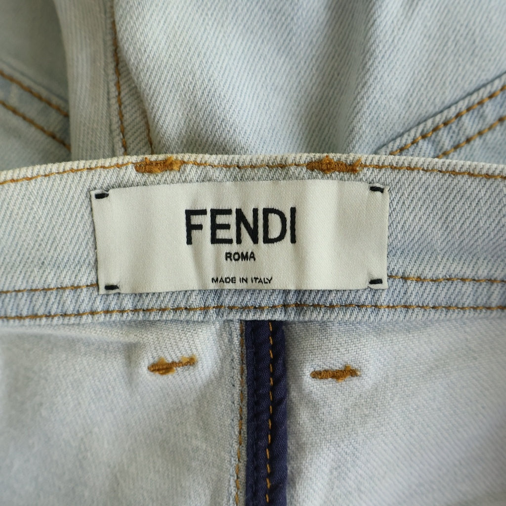 FENDI(フェンディ) Karlito Denim Pants スパンコール装飾 デニムパンツ インディゴ FLP593 02F