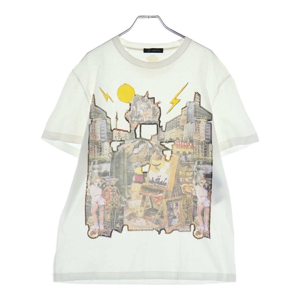 VERSACE(ヴェルサーチ) Graphic T-Shirt 半袖Tシャツ ホワイト A67582
