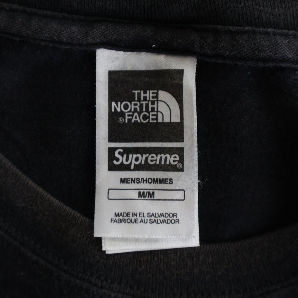 SUPREME(シュプリーム) 18AW ×THE NORTH FACE Photo Tee ノースフェイス フォト 半袖Tシャツ ブラック