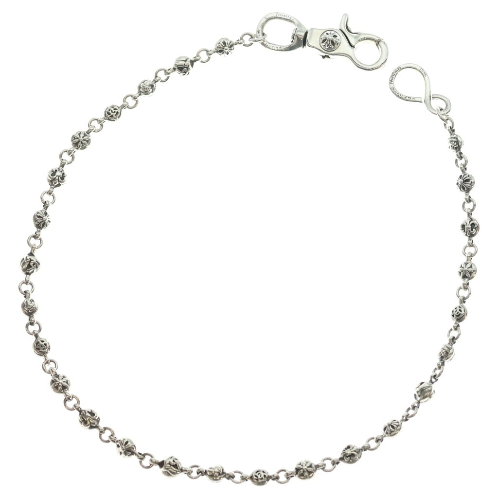 CHROME HEARTS(クロムハーツ) 1BALL LONG-S 1クリップロング#1マルチボール ウォレットチェーン シルバー