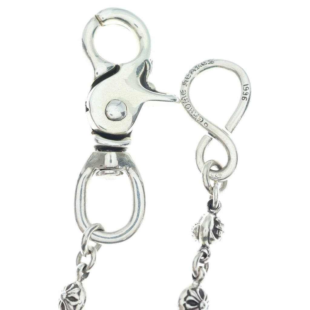 CHROME HEARTS(クロムハーツ) 1BALL LONG-S 1クリップロング#1マルチボール ウォレットチェーン シルバー