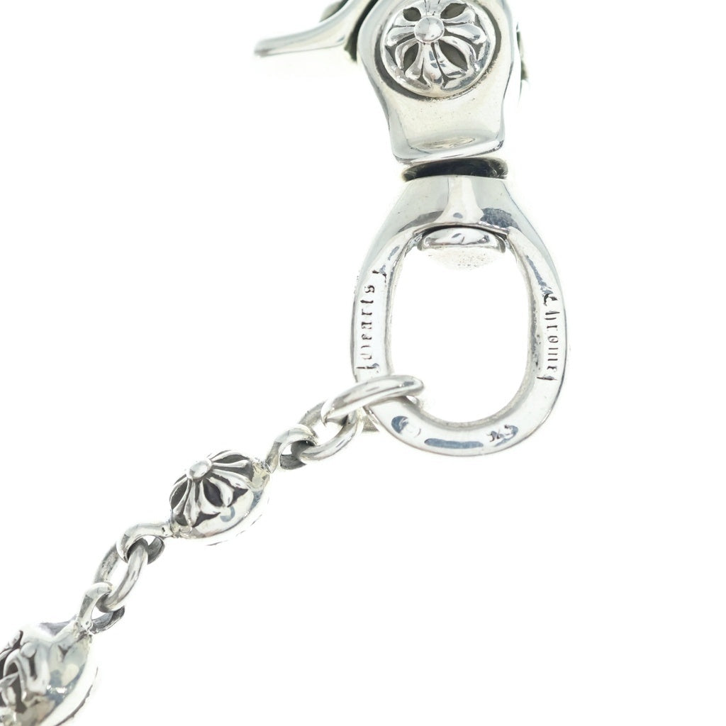 CHROME HEARTS(クロムハーツ) 1BALL LONG-S 1クリップロング#1マルチボール ウォレットチェーン シルバー