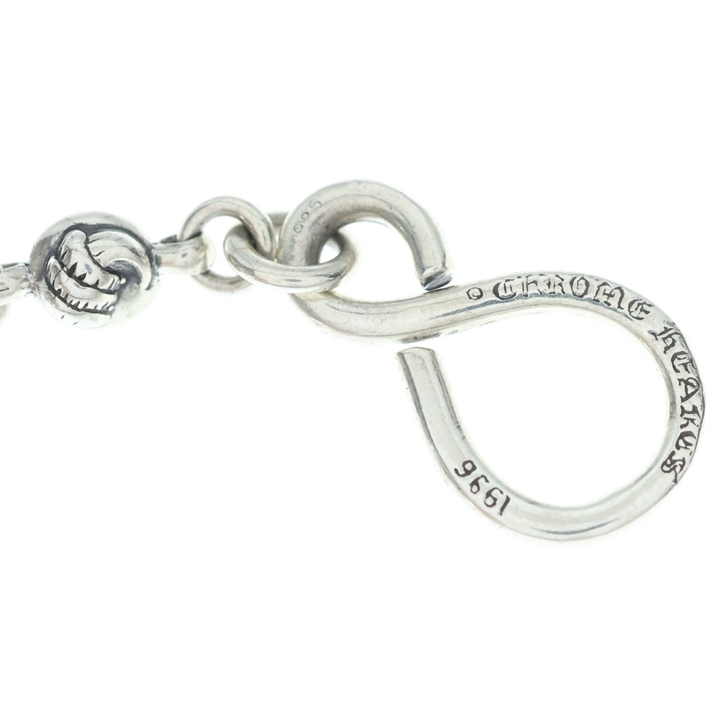 CHROME HEARTS(クロムハーツ) 1BALL LONG-S 1クリップロング#1マルチボール ウォレットチェーン シルバー