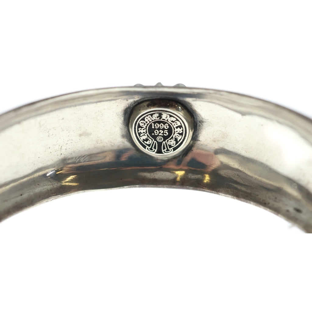CHROME HEARTS(クロムハーツ) フローラルクロス カフバングル ブレスレット シルバー