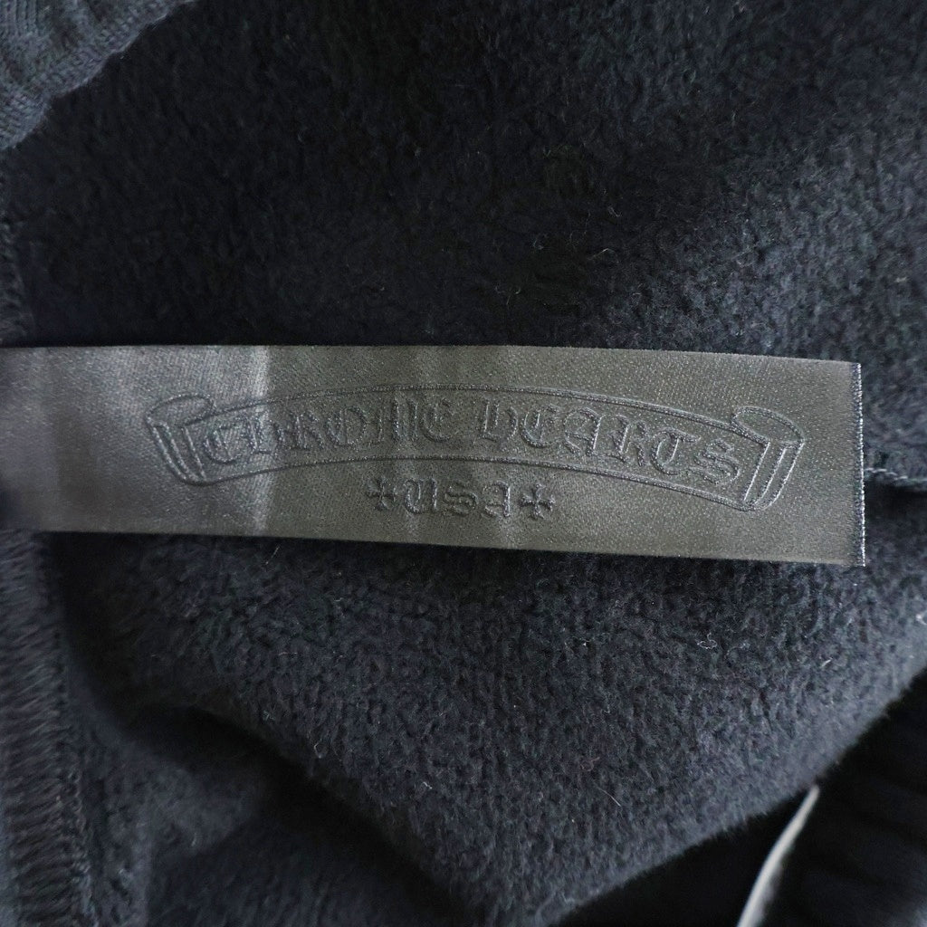 CHROME HEARTS(クロムハーツ) Y NOT クロスパッチ付きスウェットロングパンツ ブラック