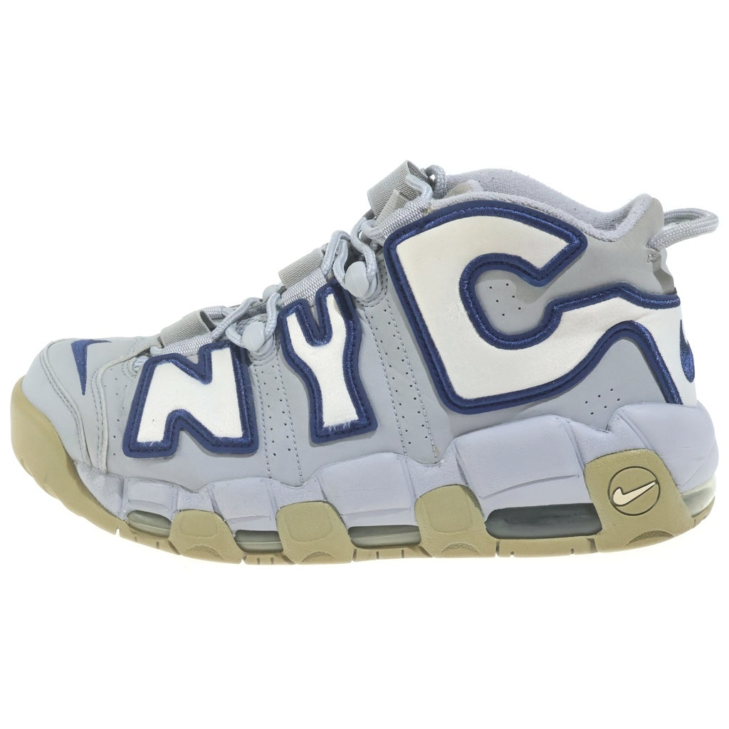 NIKE(ナイキ) AIR MORE UPTEMPO NEW YORK エア モアアップテンポ ニューヨーク ハイカットスニーカー グレー US9/27cm AJ3137-001