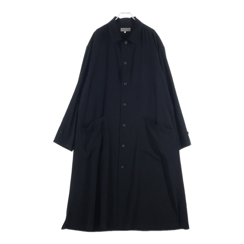 Yohji Yamamoto POUR HOMME(ヨウジヤマモト プールオム) TA TUXEDO SHIRT COAT HK-B94-500 タキシード シャツコート ブラック