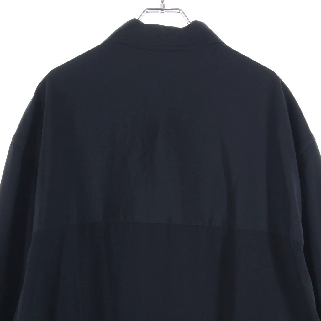 Yohji Yamamoto POUR HOMME(ヨウジヤマモト プールオム) TA TUXEDO SHIRT COAT HK-B94-500 タキシード シャツコート ブラック