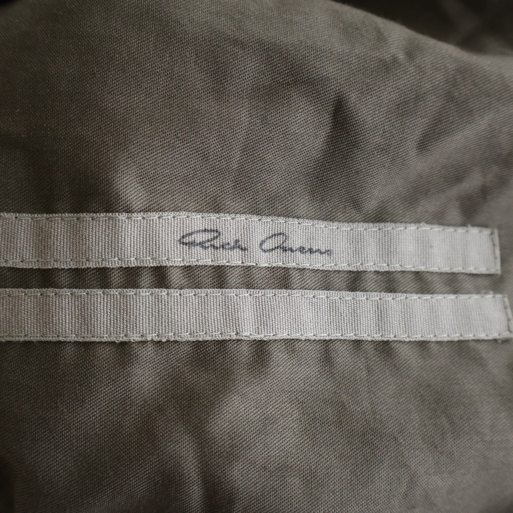 Rick Owens(リックオウエンス) CROPPED WORKER クロップド ワーカー スエードジャケット ブラウン RR01F2703-LCSU