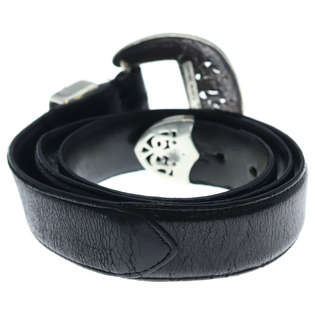 CHROME HEARTS(クロムハーツ) BLT CLASSIC 3PC クラシック 3ピース レザーベルト ブラック/シルバー