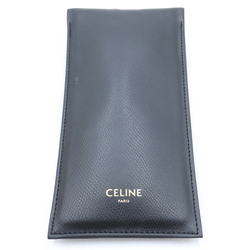 CELINE(セリーヌ) Sunglasses ロゴテンプル サングラス 眼鏡 アイウェア ブラック CL4005FN