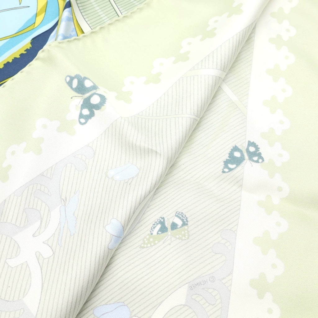 HERMES(エルメス) カレ90 VARANGUES ベランダ シルクスカーフ マルチ レディース