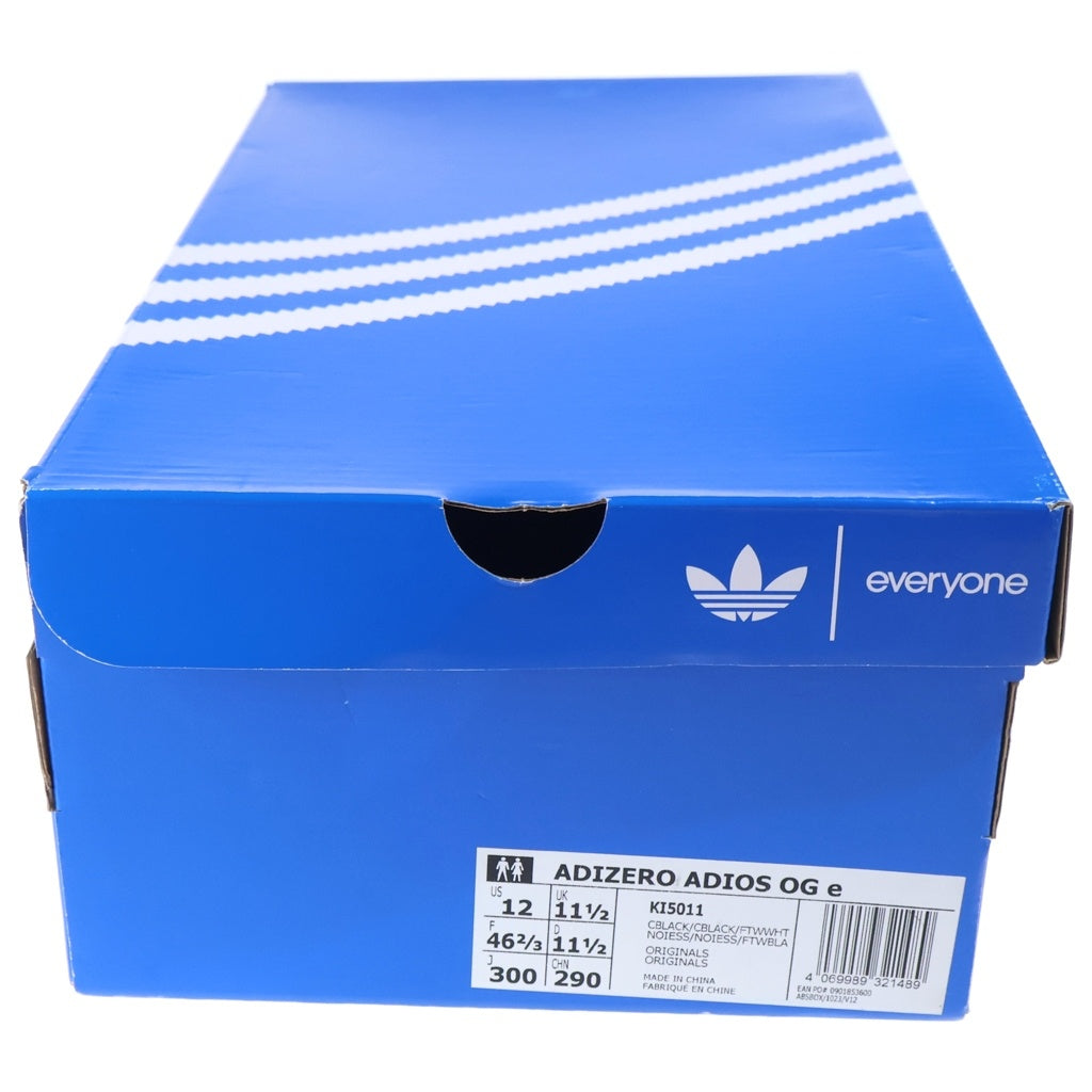 adidas(アディダス) ×everyone ADIZERO ADIOS OG LTD JAPAN エブリワン アディゼロ アディオス 日本限定 ローカットスニーカー ブラック US12/30cm KI5011
