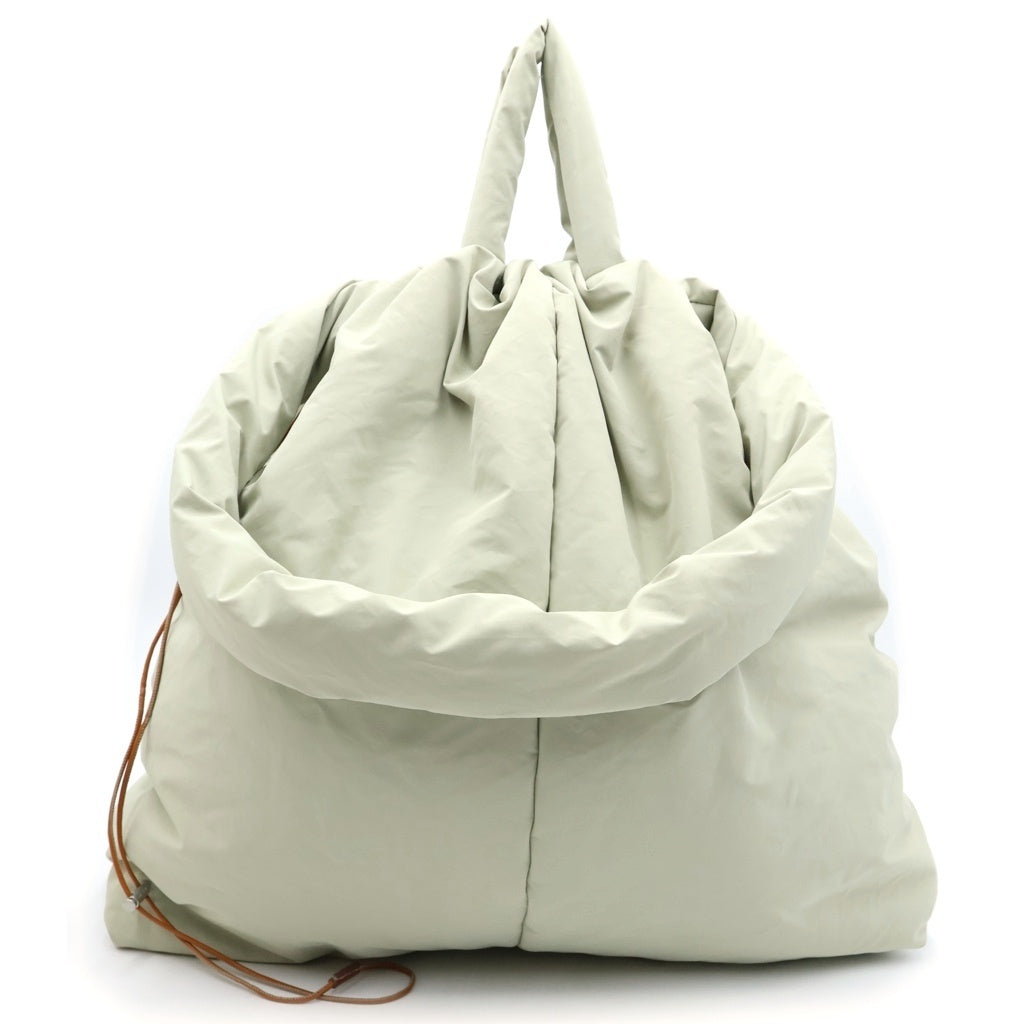 JIL SANDER +(ジルサンダープラス) Padded Tote Bag パデッド ナイロントートバッグ ベージュ