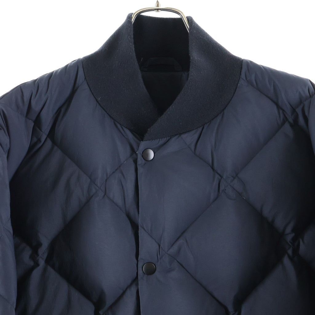 everyone(エブリワン) 24AW Quilting Down Jacket キルティング ダウンジャケット ネイビー EV24-JK12
